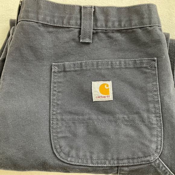 CARHARTT MENS UTILITY RELAXED FIT WORK COTTON CANVAS DUCK HEAVY PANTS 40x30 EUC - Picture 7 of 9